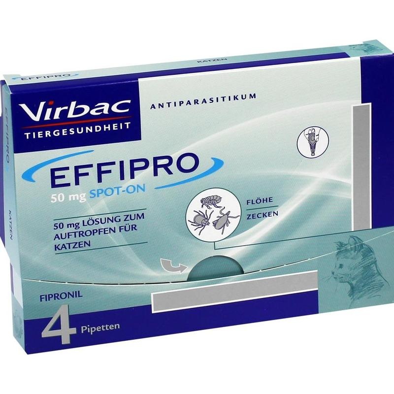 EFFIPRO 50 mg Lösung z.Auftropfen f.Katzen