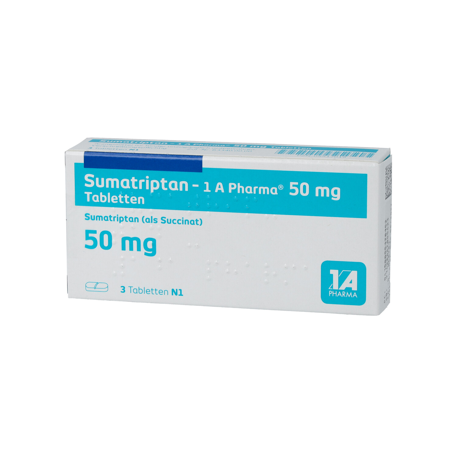SUMATRIPTAN-1A Pharma 50 mg Tabletten