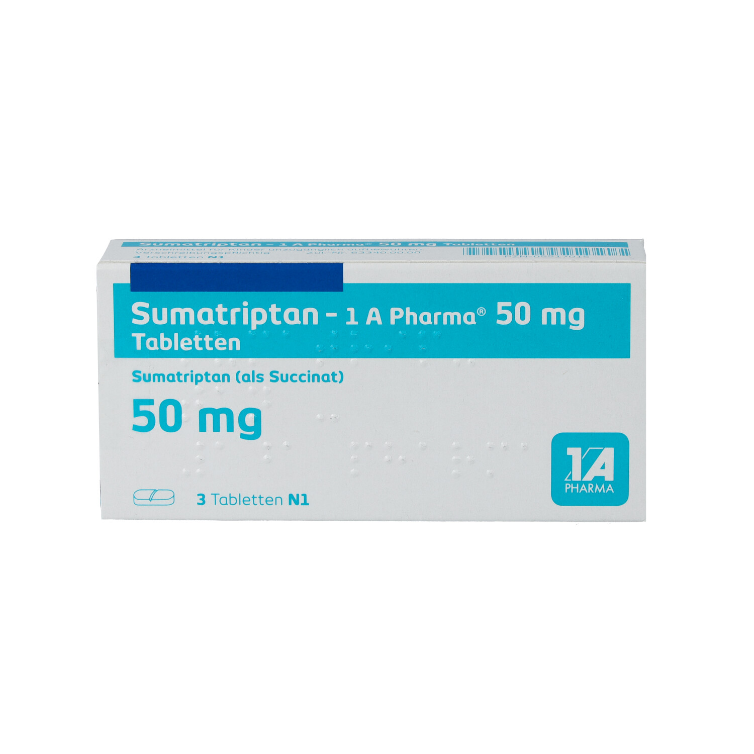 SUMATRIPTAN-1A Pharma 50 mg Tabletten