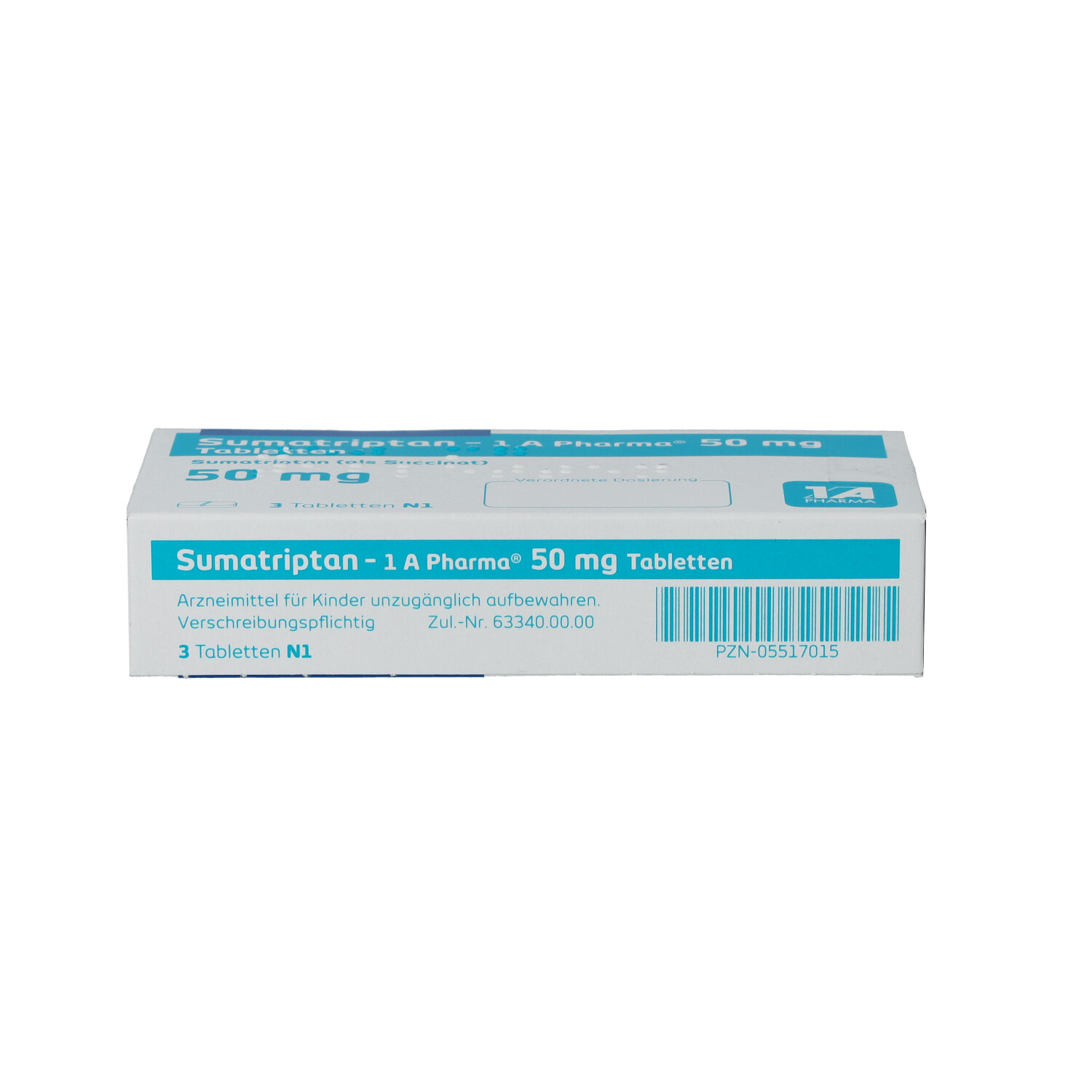 SUMATRIPTAN-1A Pharma 50 mg Tabletten