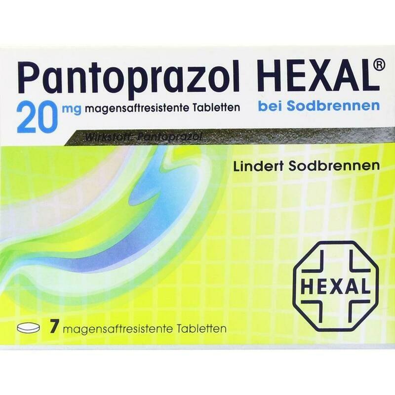 PANTOPRAZOL HEXAL b.Sodbrennen magensaftres.Tabl.