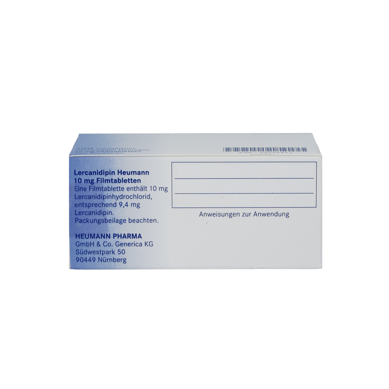 LERCANIDIPIN Heumann 10 mg Filmtabletten