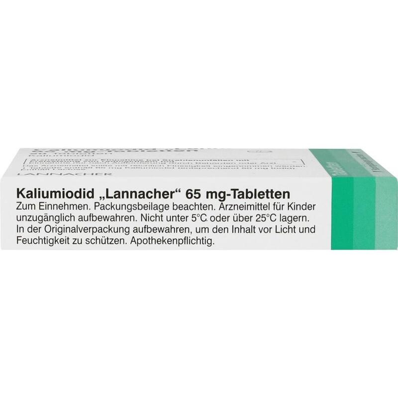 KALIUMIODID Lannacher 65 mg Tabletten
