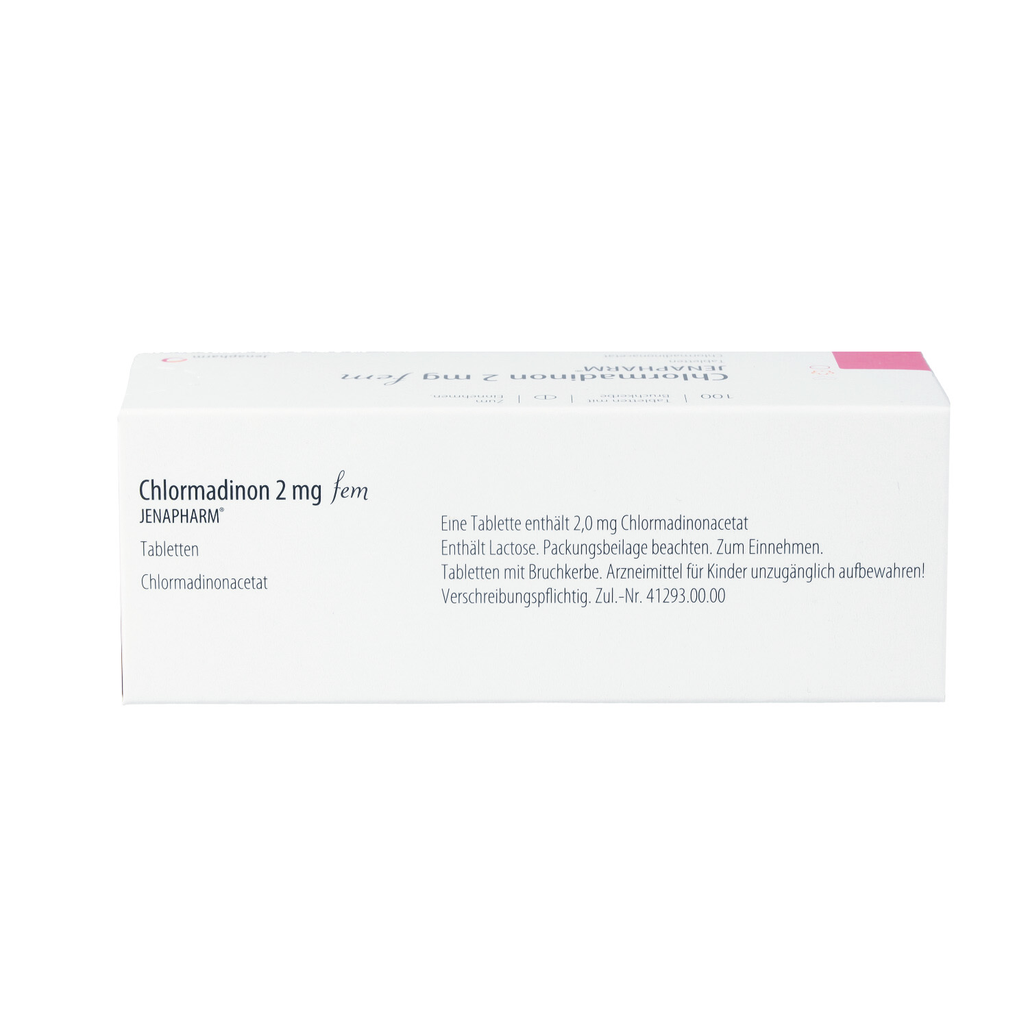 CHLORMADINON 2 mg fem Jenapharm Tabletten