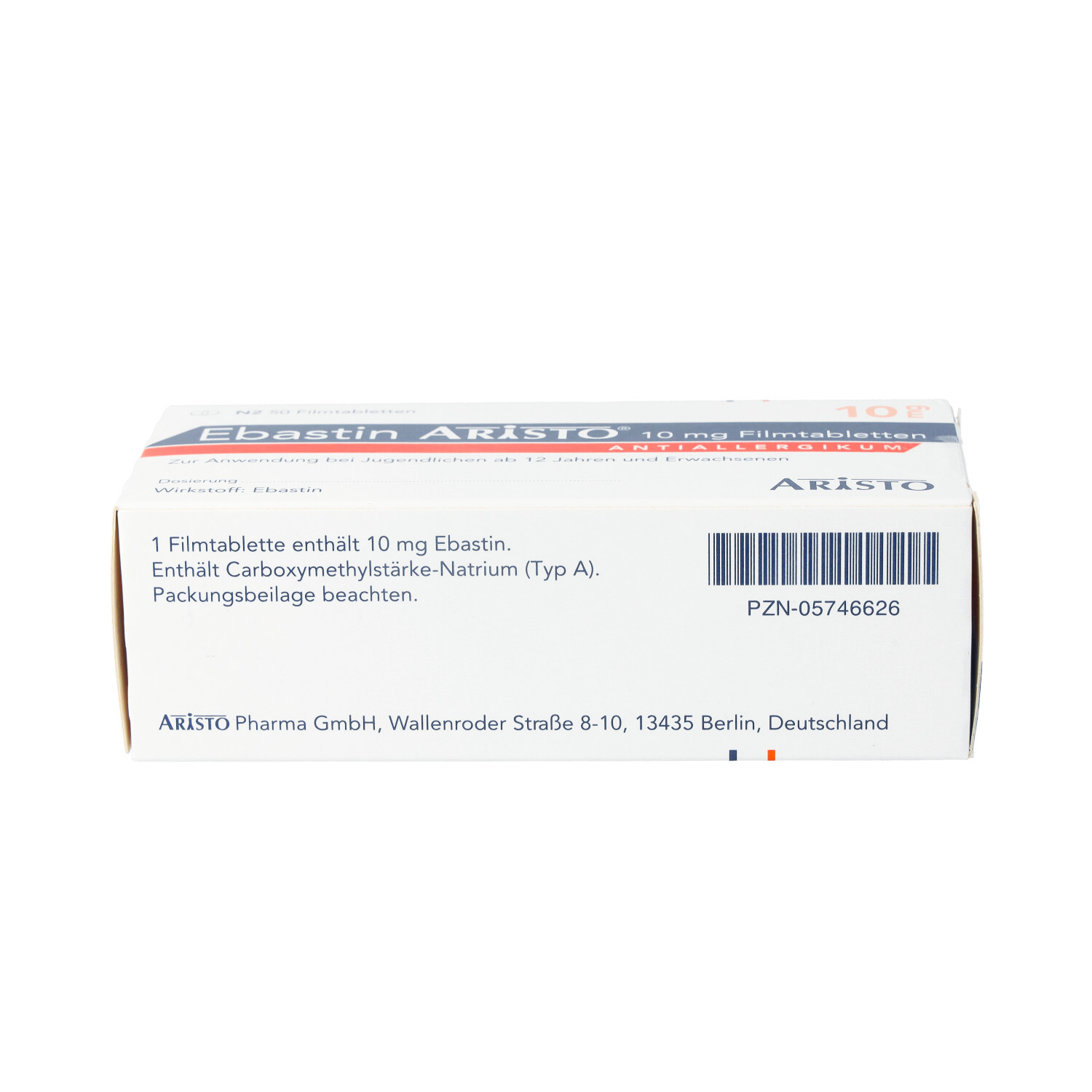 EBASTIN Aristo 10 mg Filmtabletten