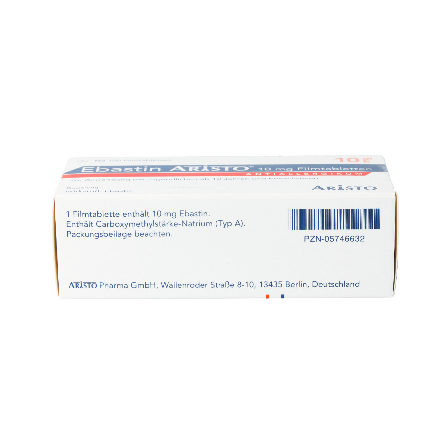 EBASTIN Aristo 10 mg Filmtabletten