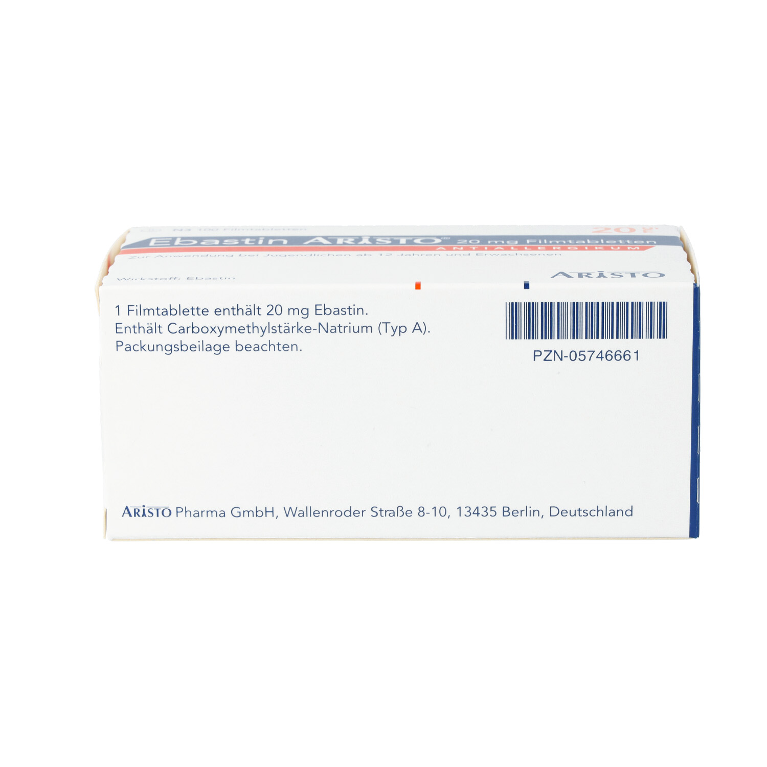 EBASTIN Aristo 20 mg Filmtabletten