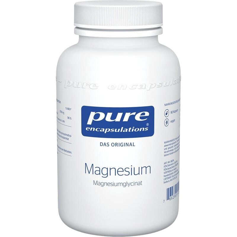Pure Encapsulations Magnesiumglycinat – Chelat-Magnesium, magenfreundlich