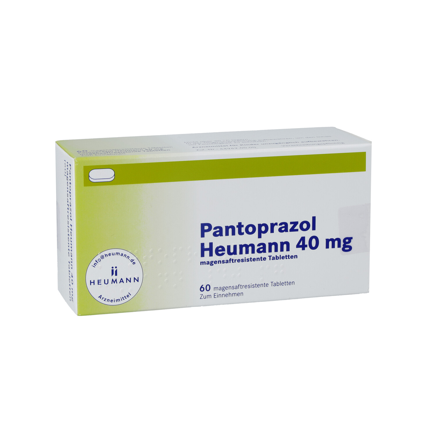 PANTOPRAZOL Heumann 40 mg magensaftres.Tabletten
