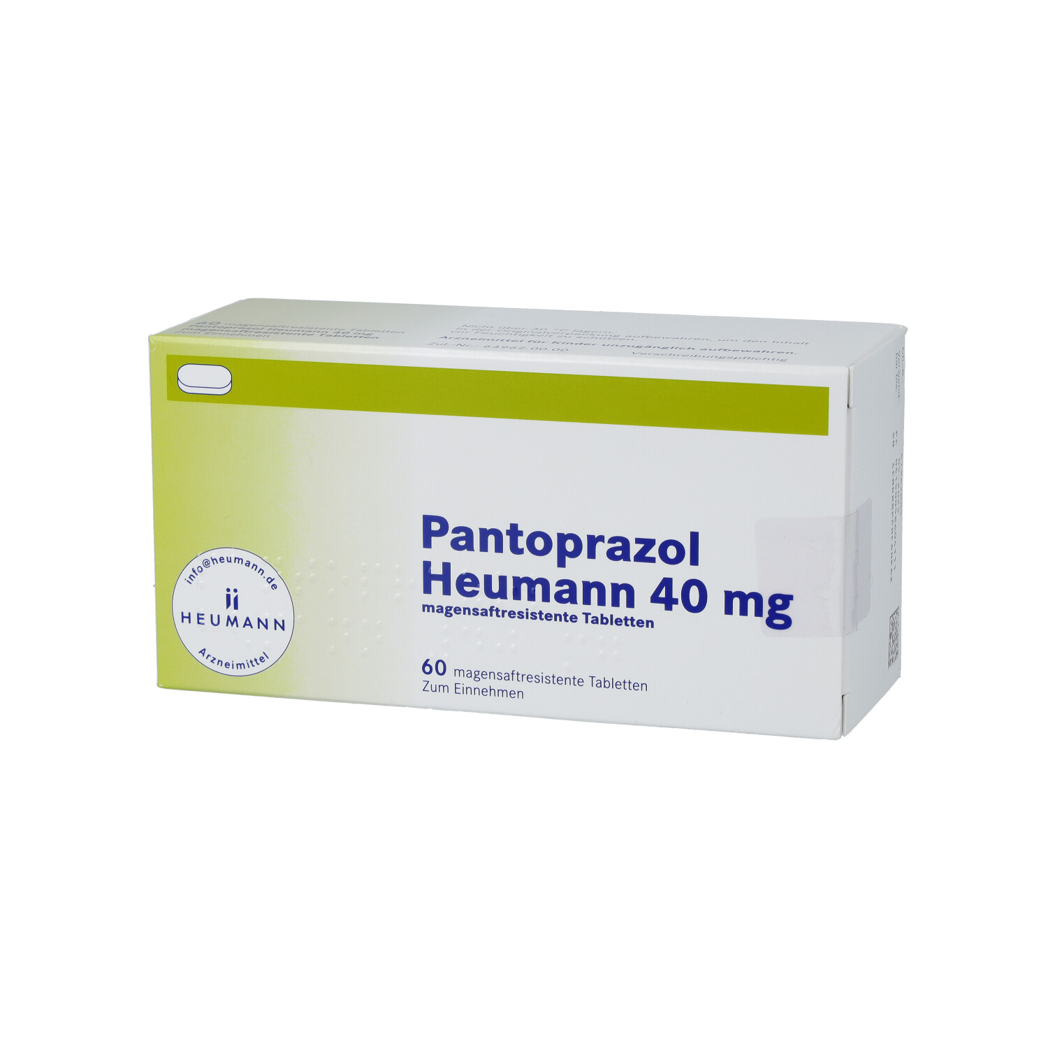 PANTOPRAZOL Heumann 40 mg magensaftres.Tabletten
