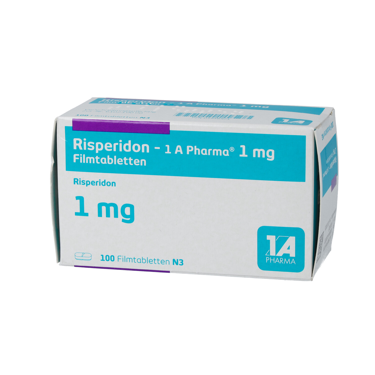 RISPERIDON-1A Pharma 1 mg Filmtabletten