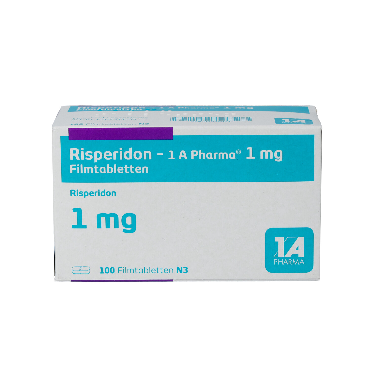 RISPERIDON-1A Pharma 1 mg Filmtabletten