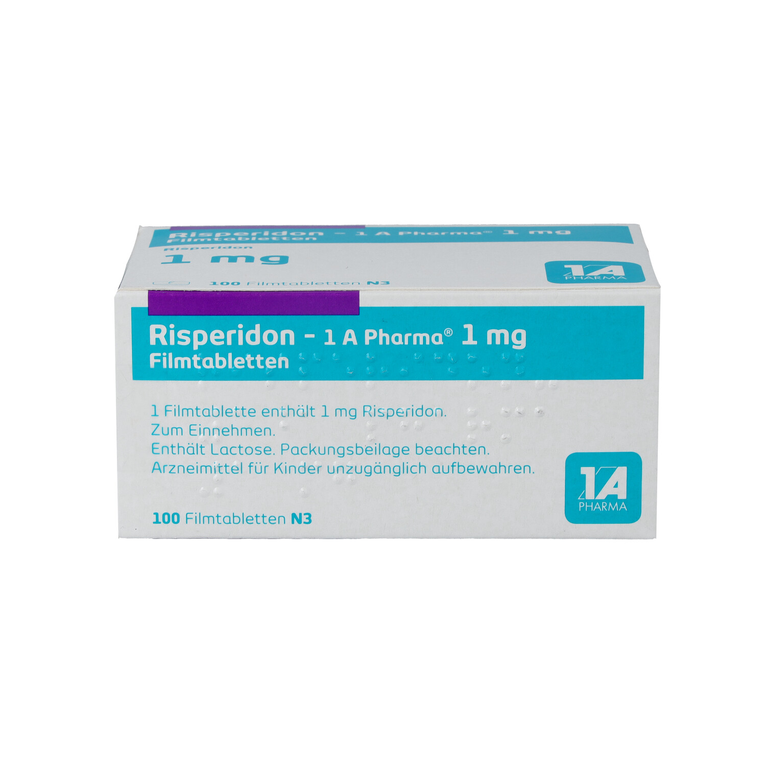 RISPERIDON-1A Pharma 1 mg Filmtabletten
