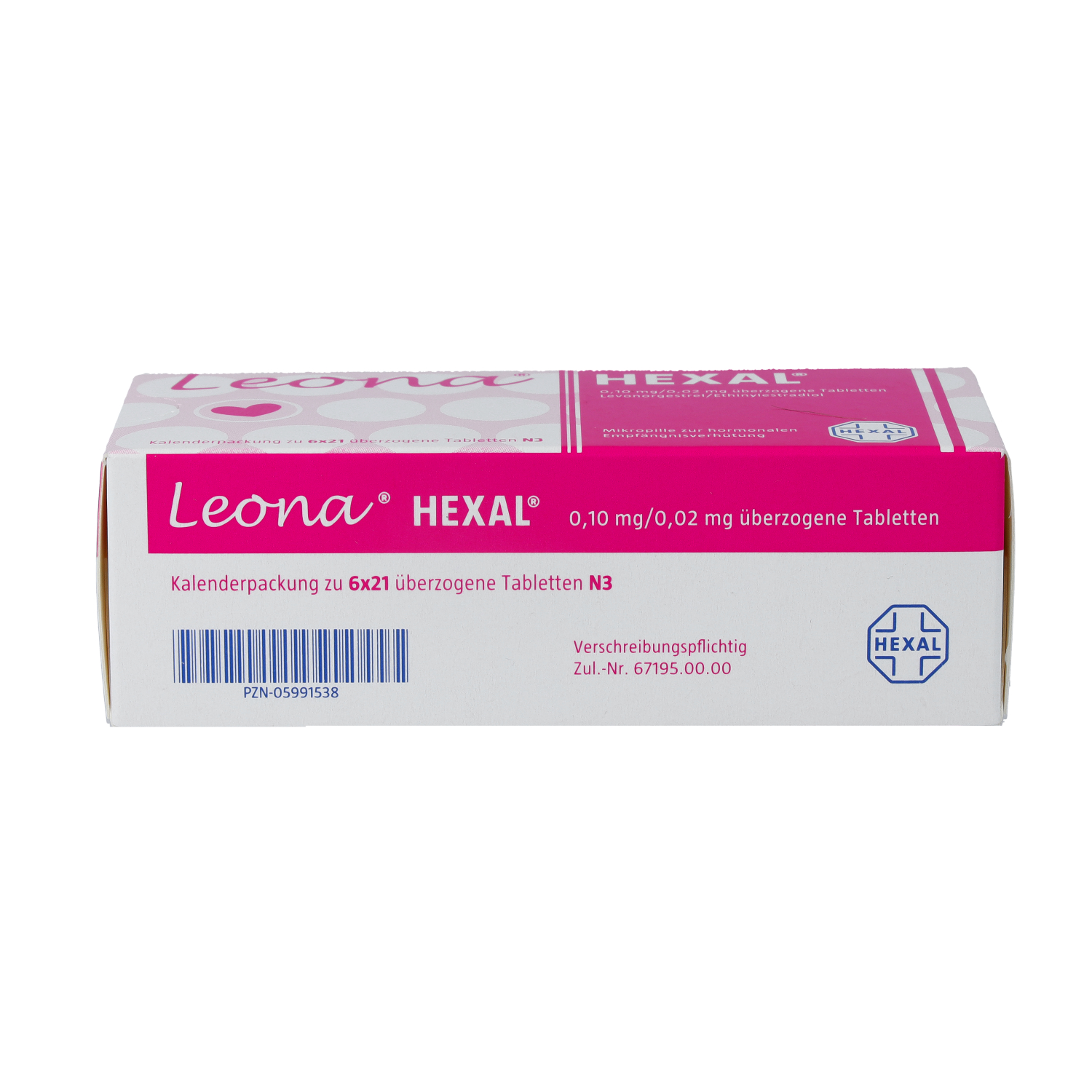 LEONA HEXAL 0,10 mg/0,02 mg überz.Tabl.
