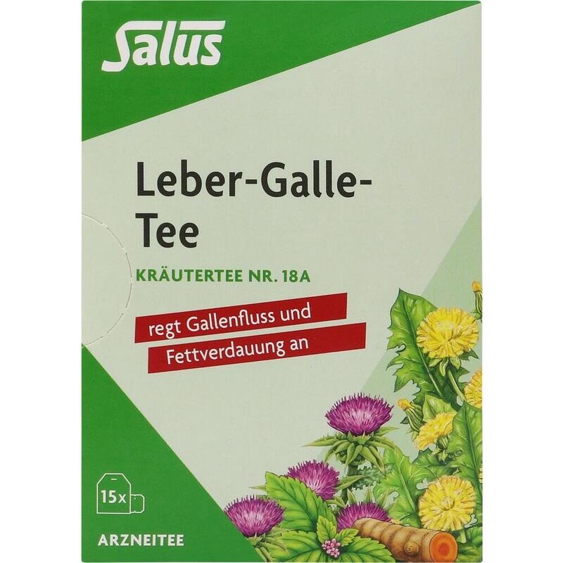 LEBER GALLE-Tee Kräutertee Nr.18a Salus Filterbtl.