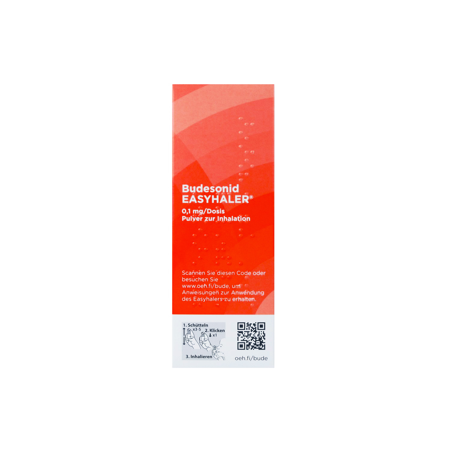 BUDESONID Easyhaler 0,1 mg/Dosis 200 ED P.z.Inh.