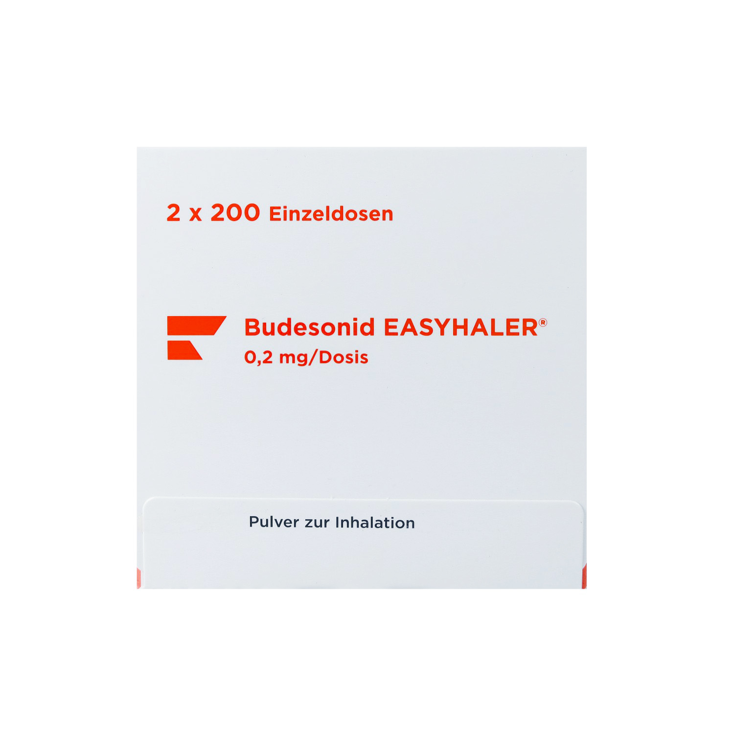 BUDESONID Easyhaler 0,2 mg/Dosis 2x200 ED P.z.Inh.