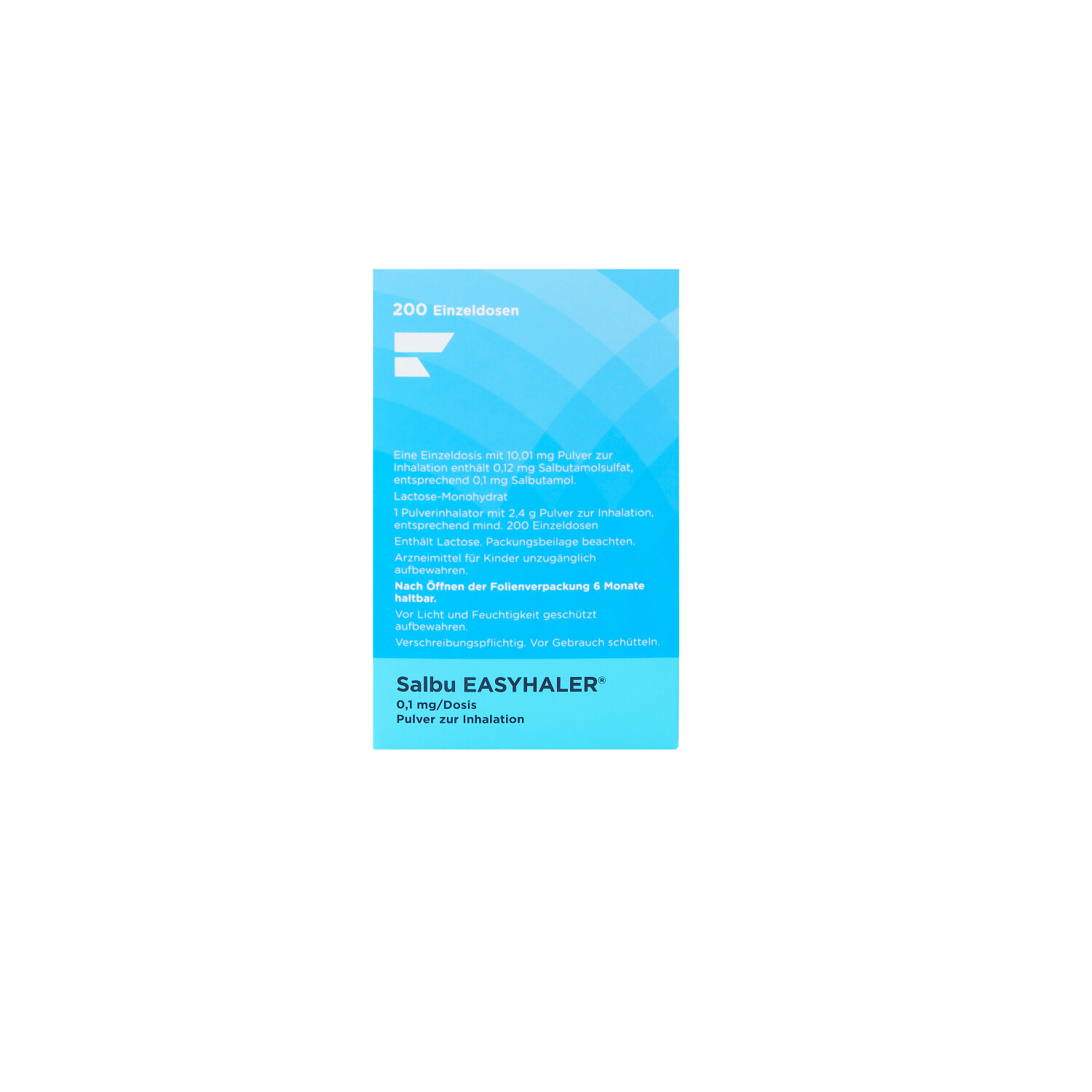 SALBU EASYHALER 0,1 mg/Dosis 200 ED Plv.z.Inhal.