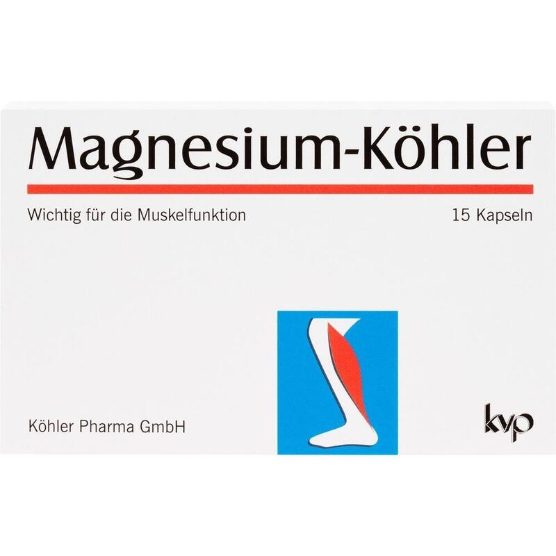 MAGNESIUM KÖHLER Kapseln