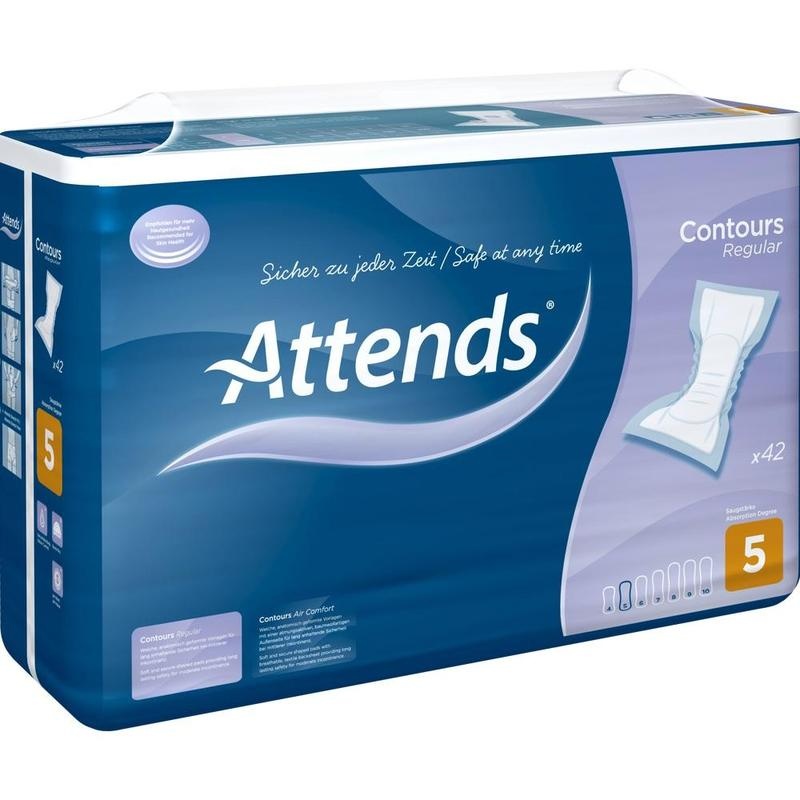 ATTENDS Contours Regular 5 Vorlage