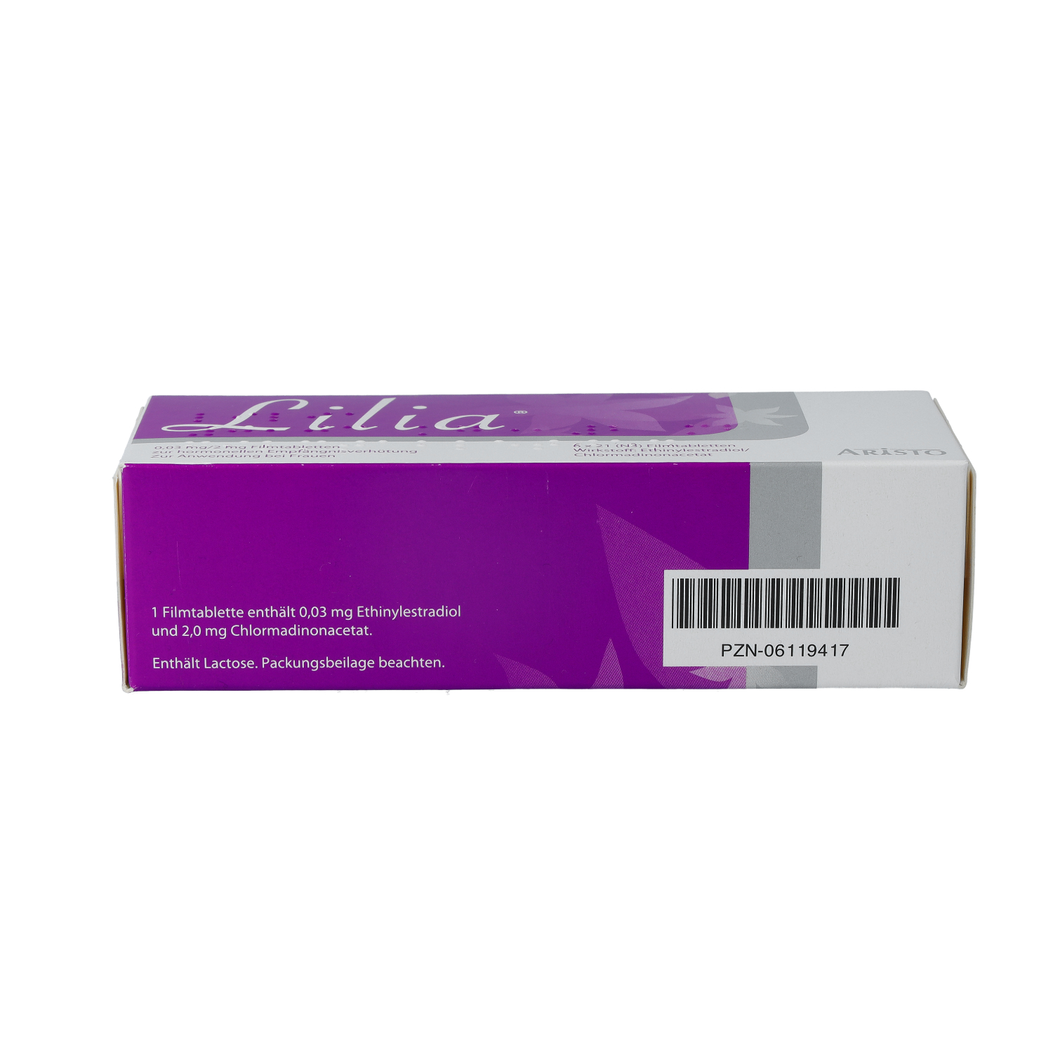 LILIA 0,03 mg/2 mg Filmtabletten