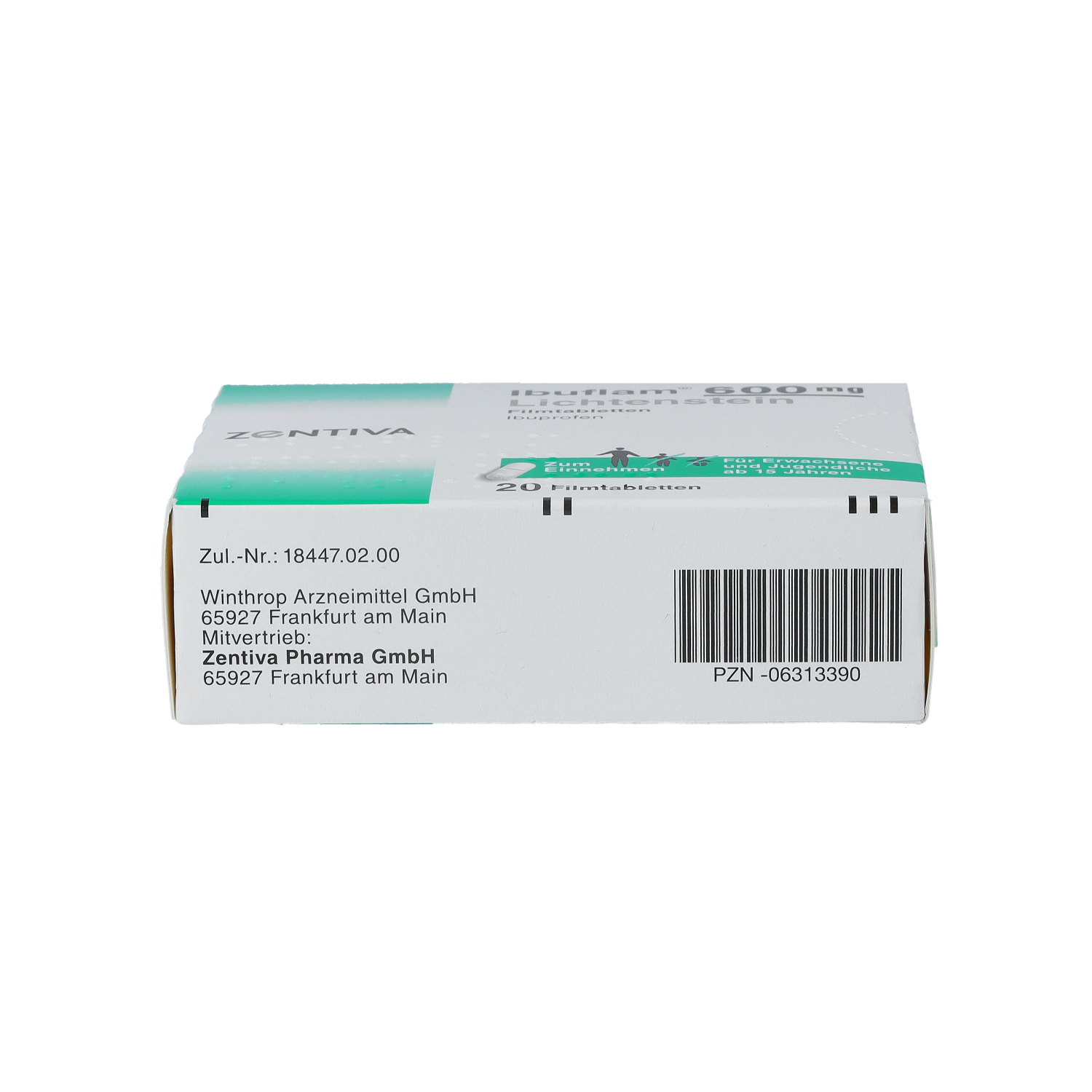 IBUFLAM 600 mg Lichtenstein Filmtabletten