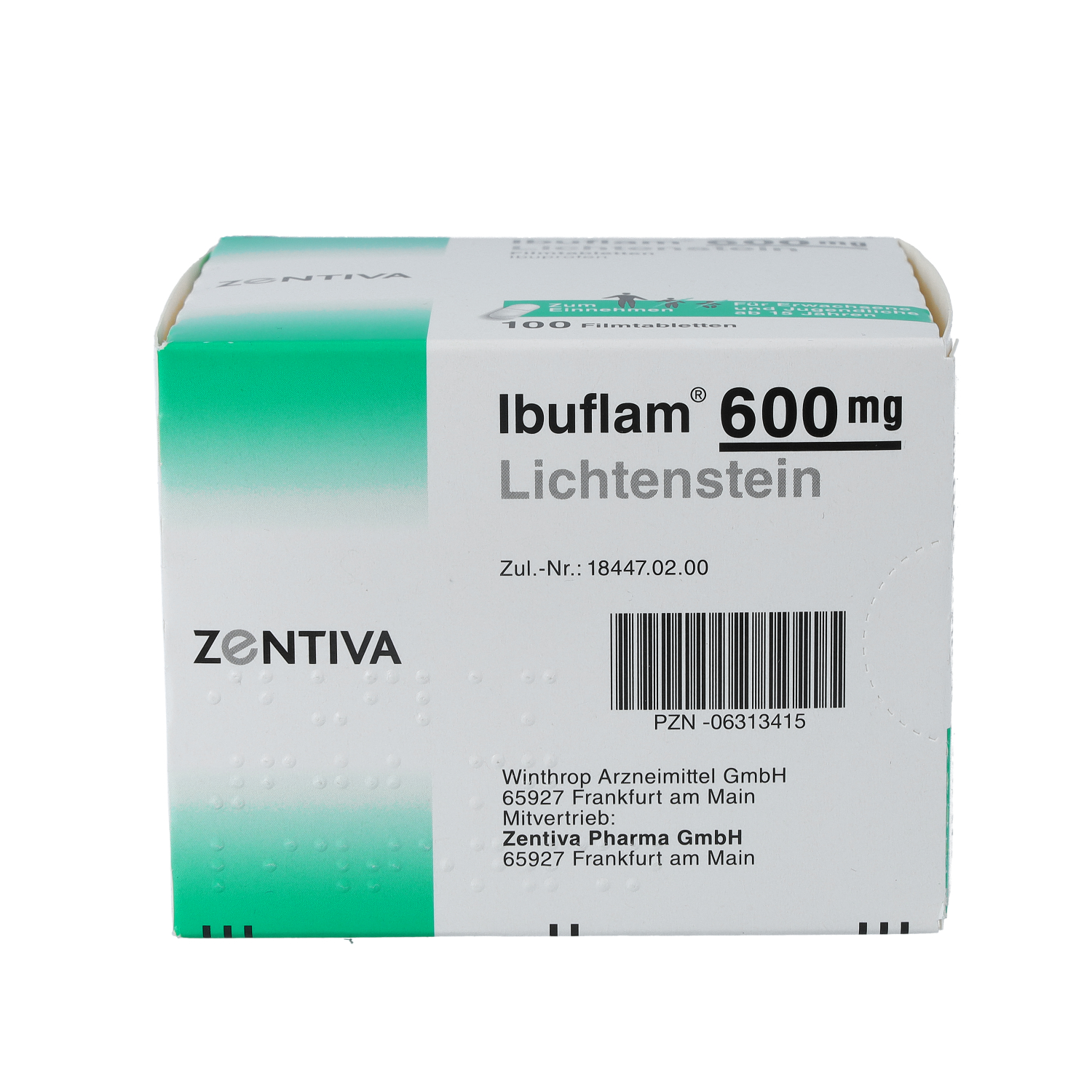 IBUFLAM 600 mg Lichtenstein Filmtabletten