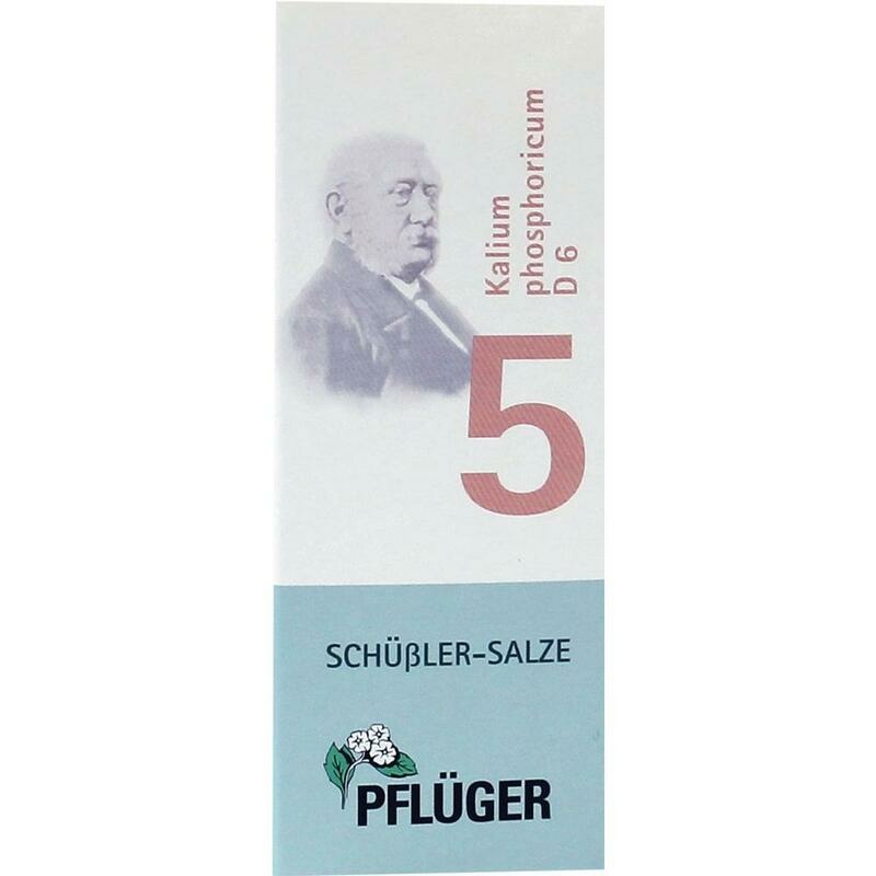 BIOCHEMIE Pflüger 5 Kalium phosphoricum D 6 Tabl.