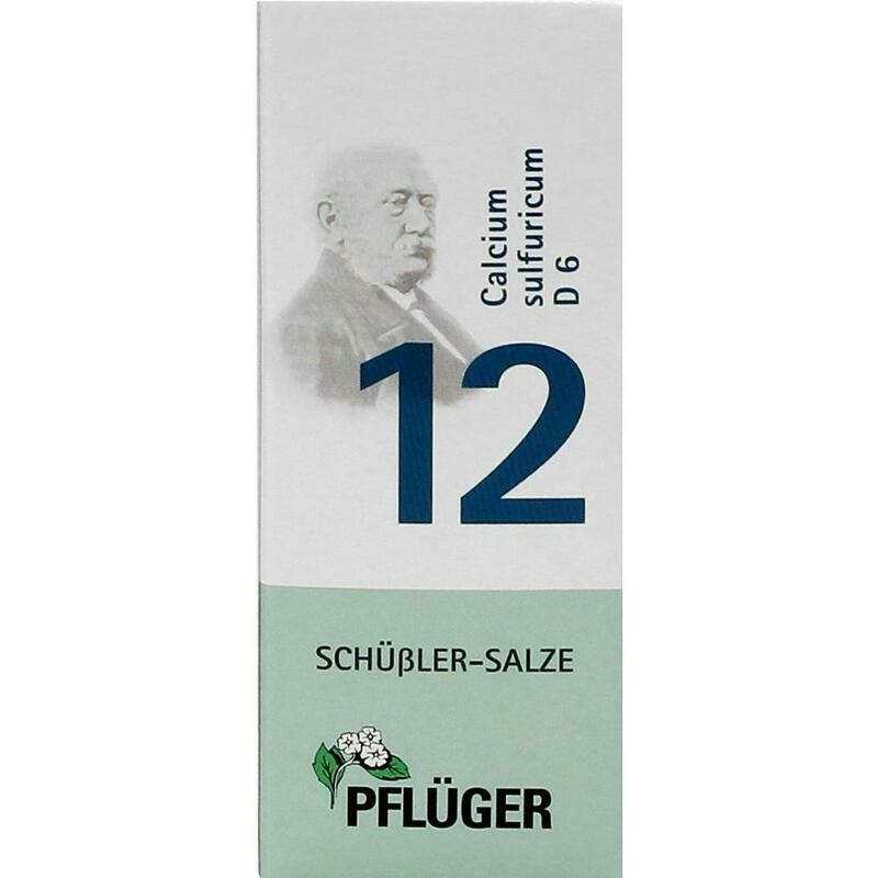 BIOCHEMIE Pflüger 12 Calcium sulfuricum D 6 Tabl.