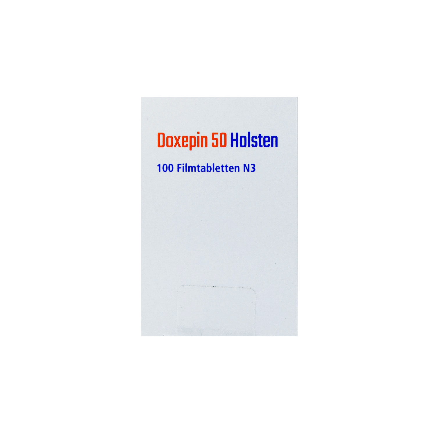 DOXEPIN 50 Holsten Filmtabletten