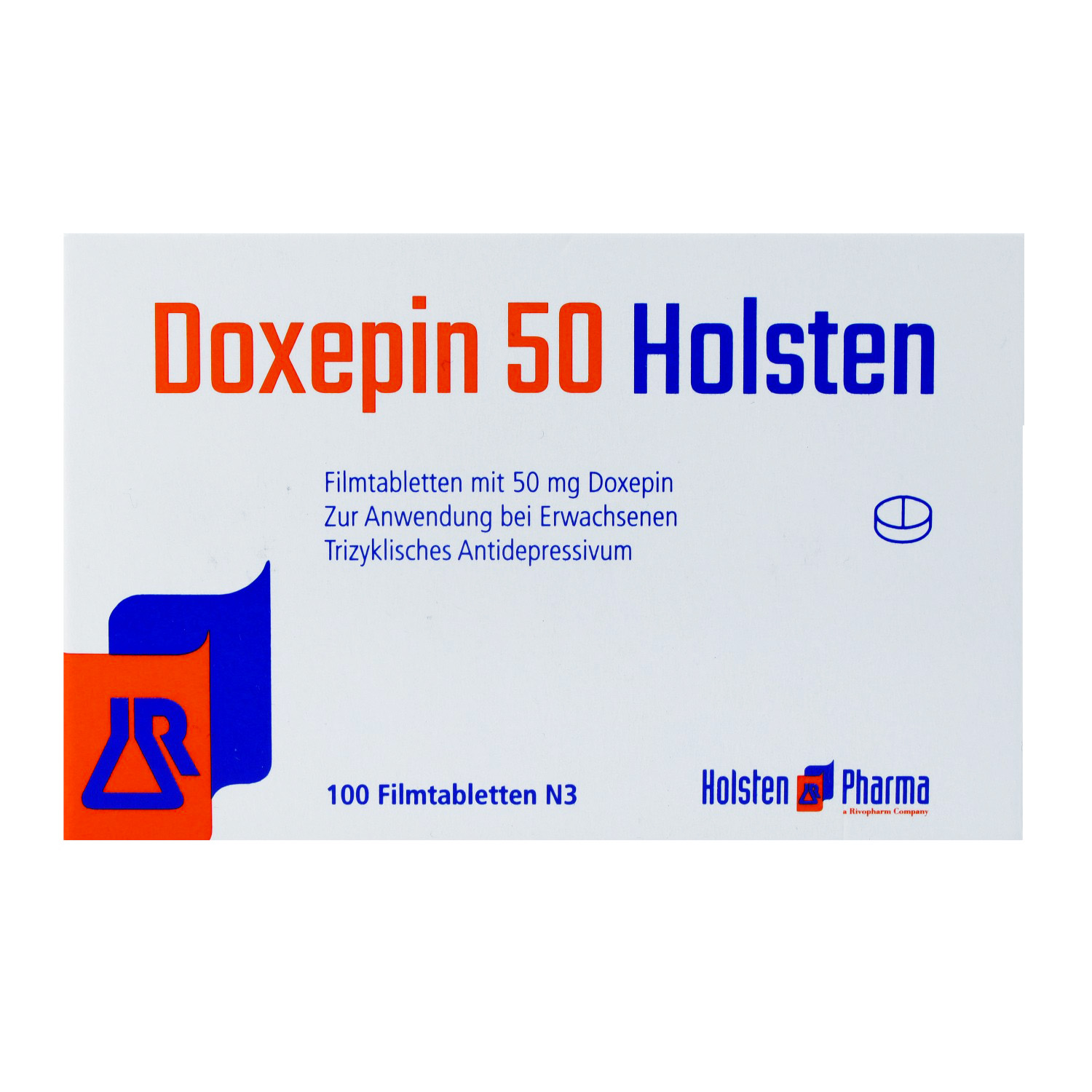 DOXEPIN 50 Holsten Filmtabletten