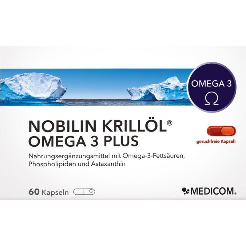 NOBILIN Krillöl Omega-3 Plus Kapseln