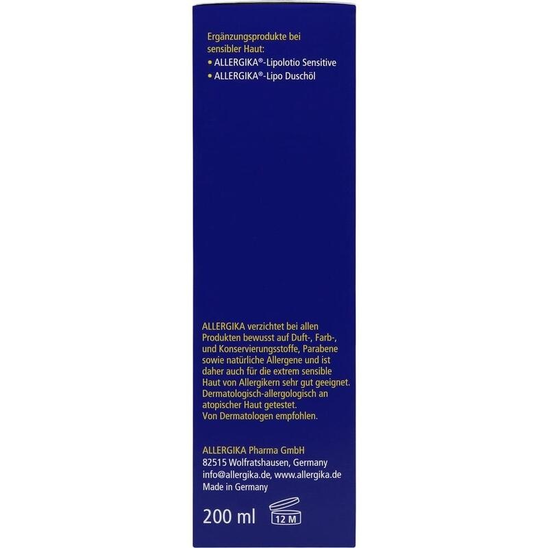 ALLERGIKA Hydrolotio sensitive