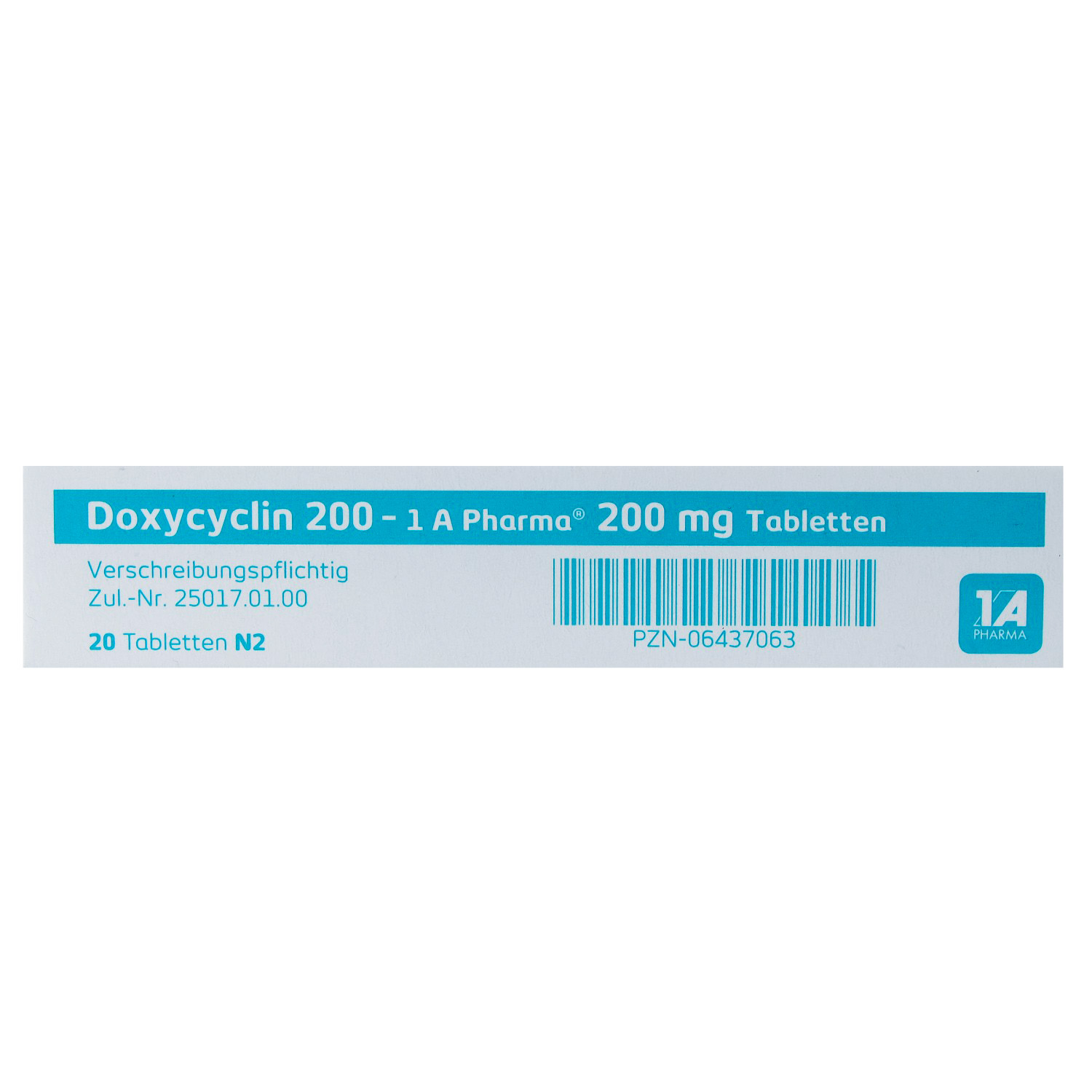 DOXYCYCLIN 200-1A Pharma Tabletten