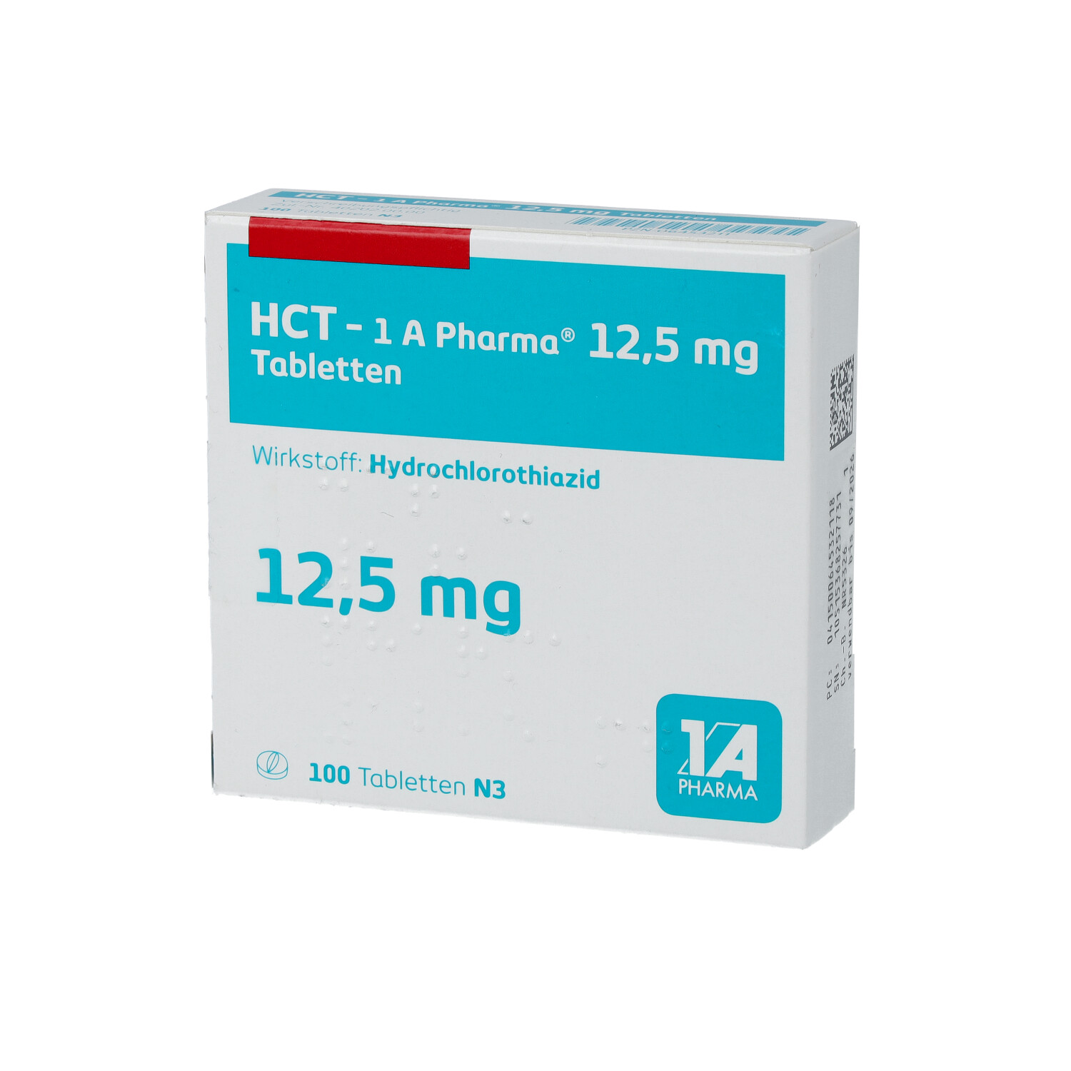 HCT-1A Pharma 12,5 mg Tabletten