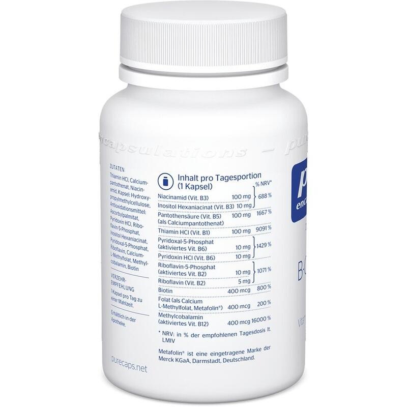 PURE ENCAPSULATIONS B-Complex plus Kapseln