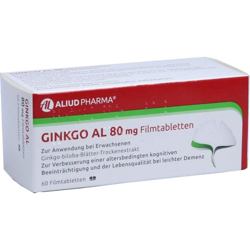 GINKGO AL 80 mg Filmtabletten