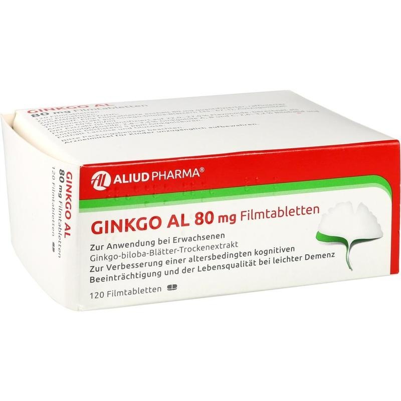 GINKGO AL 80 mg Filmtabletten