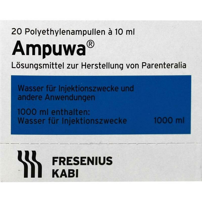 AMPUWA Plastikampullen Injektions-/Infusionslsg.