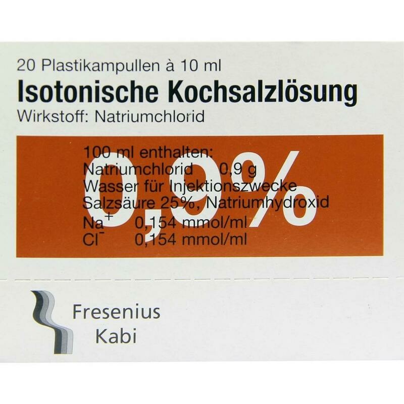 KOCHSALZLÖSUNG 0,9% Pl.Fresenius Injektionslsg.