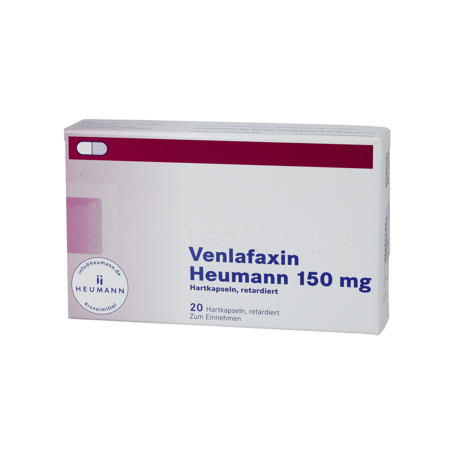 VENLAFAXIN Heumann 150 mg Hartkapseln retardiert