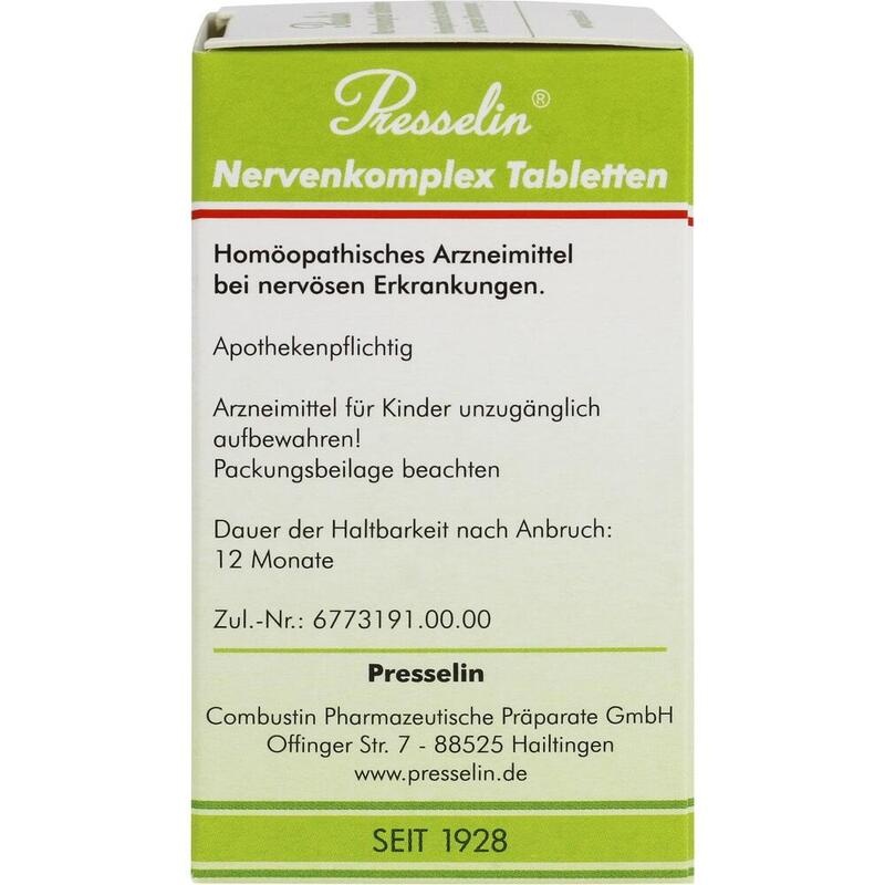 PRESSELIN Nervenkomplex Tabletten