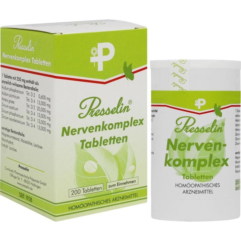 PRESSELIN Nervenkomplex Tabletten