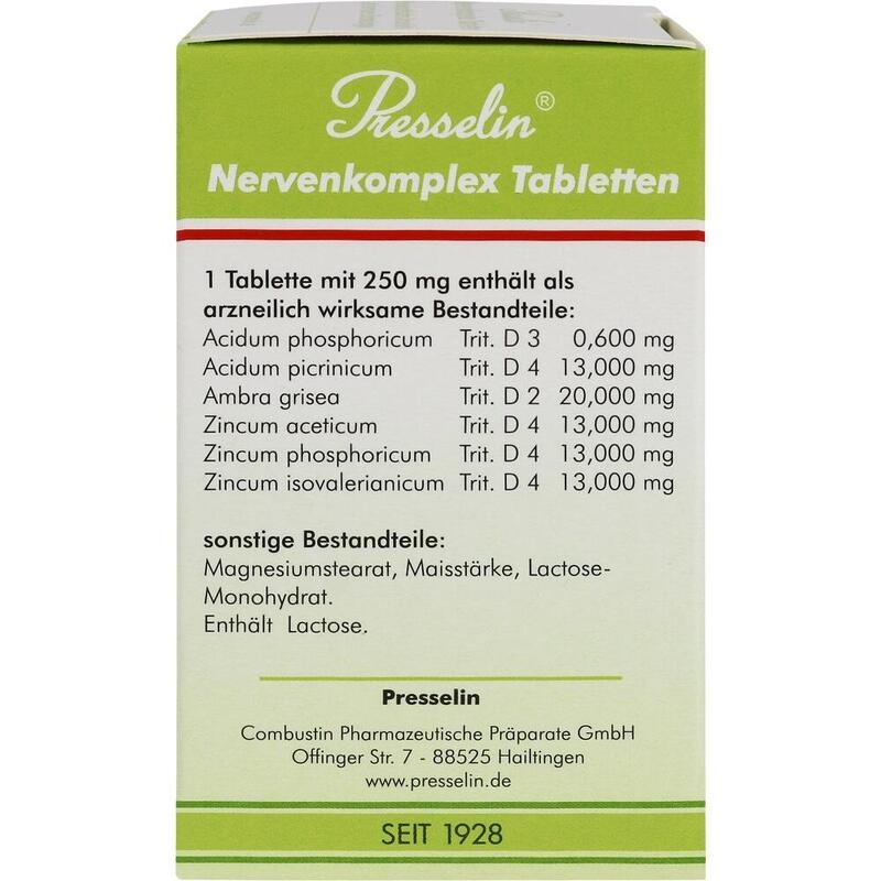 PRESSELIN Nervenkomplex Tabletten