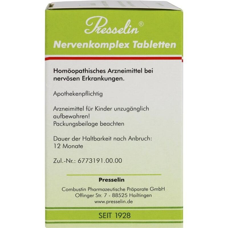 PRESSELIN Nervenkomplex Tabletten
