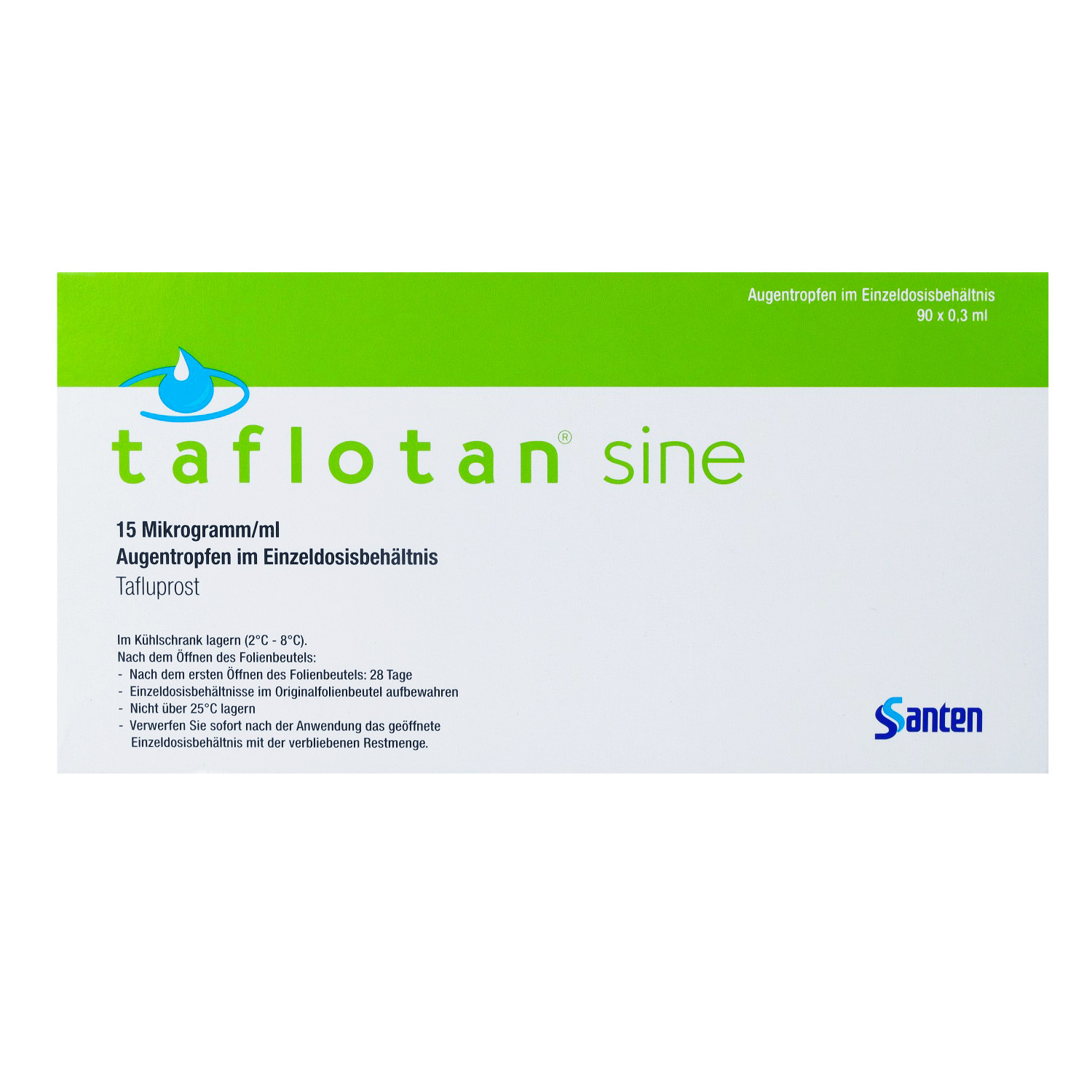 TAFLOTAN sine 15 μg/ml Augentr.im Einzeldosisbeh.