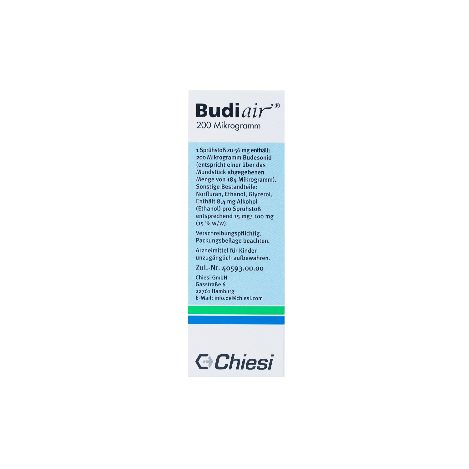 BUDIAIR 200 μg Standard Dosieraerosol