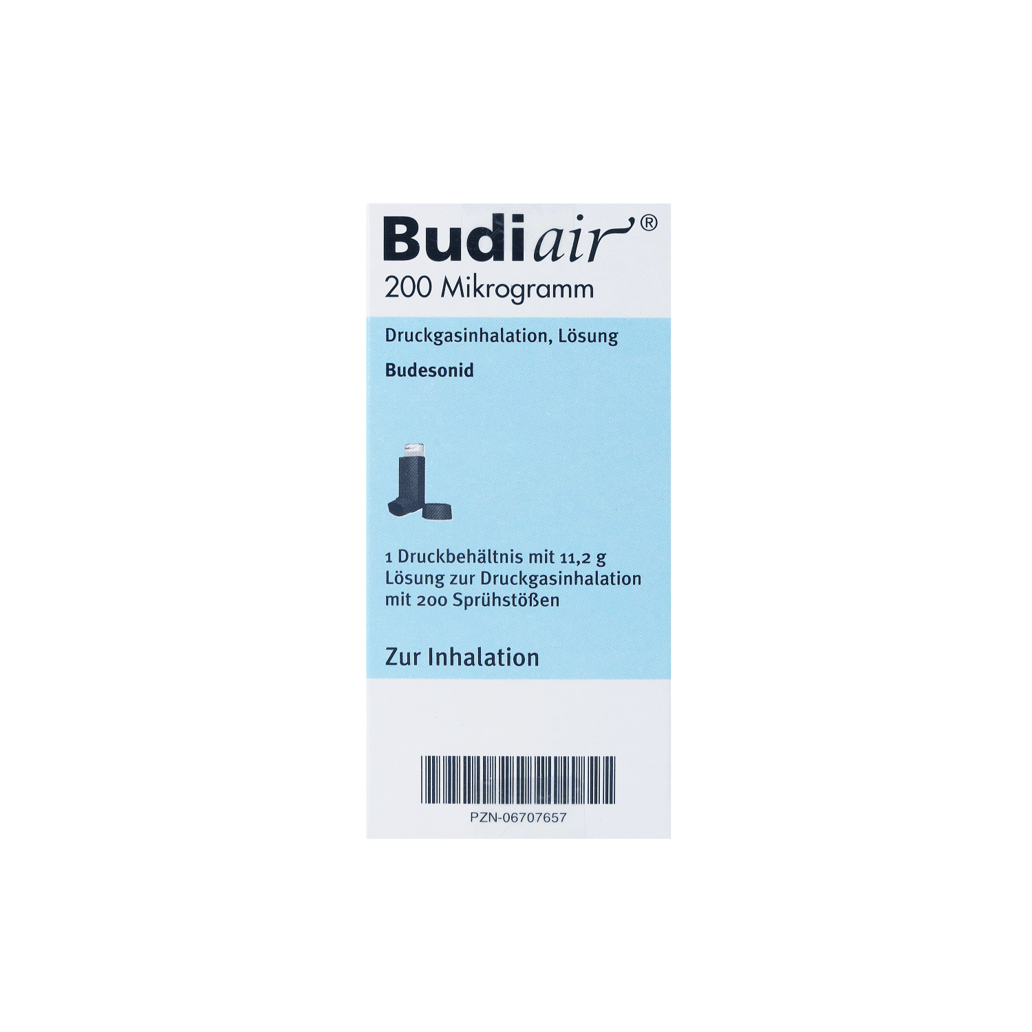BUDIAIR 200 μg Standard Dosieraerosol