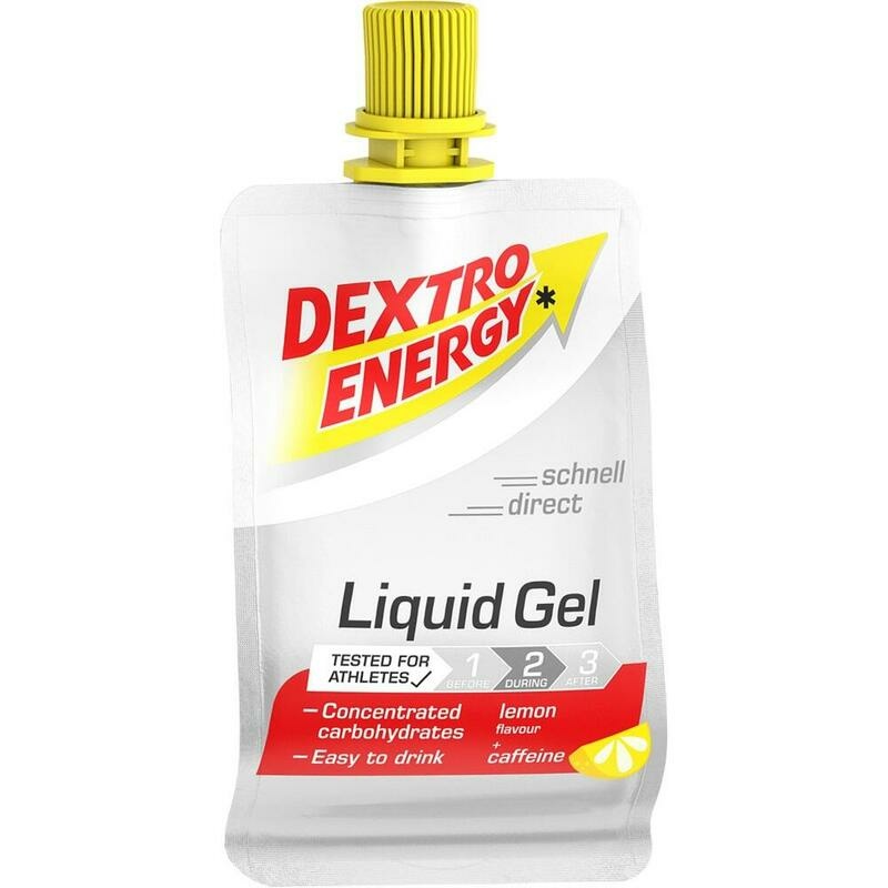 DEXTRO ENERGY Sports Nutr.Liquid Gel Lemon+caffe.