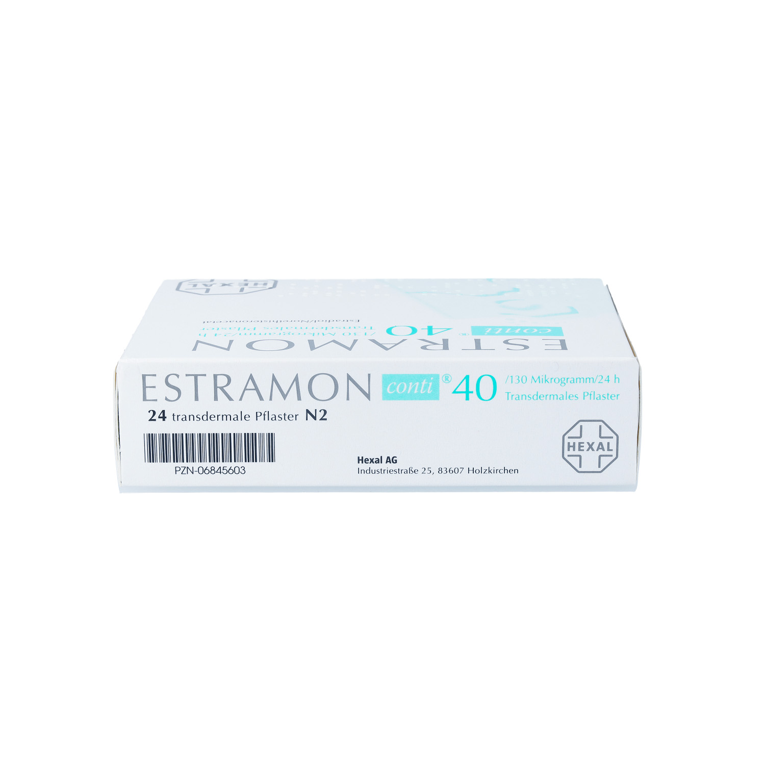 ESTRAMON conti 40/130 μg/24 Stunden transd.Pflast.